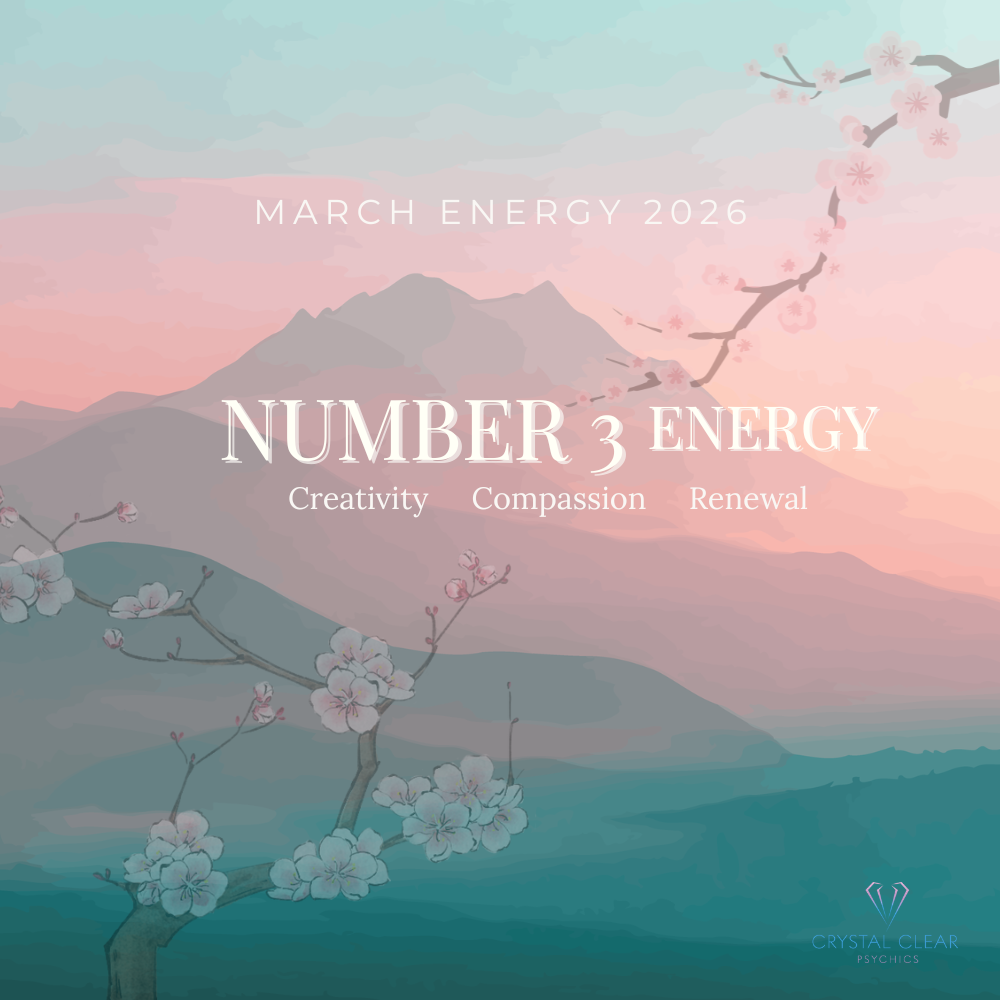 Numerology 1–9 Series: March – Number 3 Energy